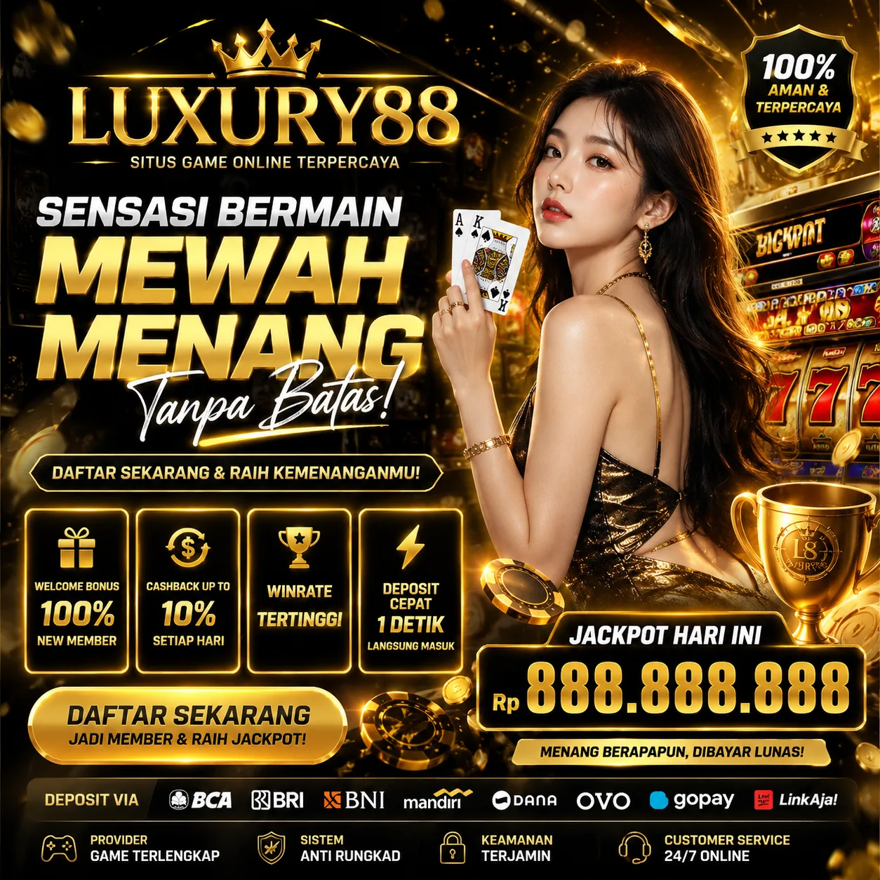LUXURY88 Banner